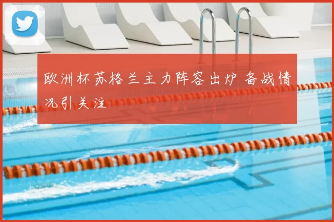 欧洲杯苏格兰主力阵容出炉 备战情况引关注